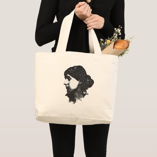 Virginia Woolf-tas Grote Tote Bag (Voorkant (product))
