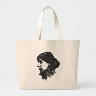 Virginia Woolf-tas Grote Tote Bag