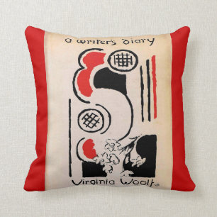 Virginia Woolf Vanessa Bell Hoesje A Writer's Diar Kussen