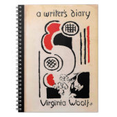 Virginia Woolf Vanessa Bell Hoesje A Writer's Diar Notitieboek (Voorkant)