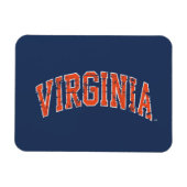 Virginia Wordmark Distress Magneet (Horizontaal)