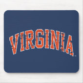 Virginia Wordmark Distress Muismat (Voorkant)
