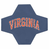 Virginia Wordmark Distress Voetbal (Enkel)