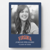 Virginia Wordmark in distressed look Fotoplaat (voorkant)
