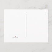 Virginia Wordmark in distressed look Uitnodiging Briefkaart (Achterkant)