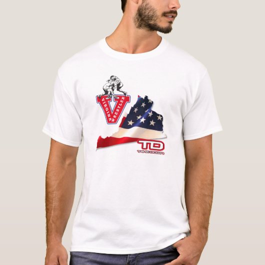 virginia worstler t-shirt (Voorkant)