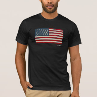 Virginia Wright Patriotic Distress USA T-shirt