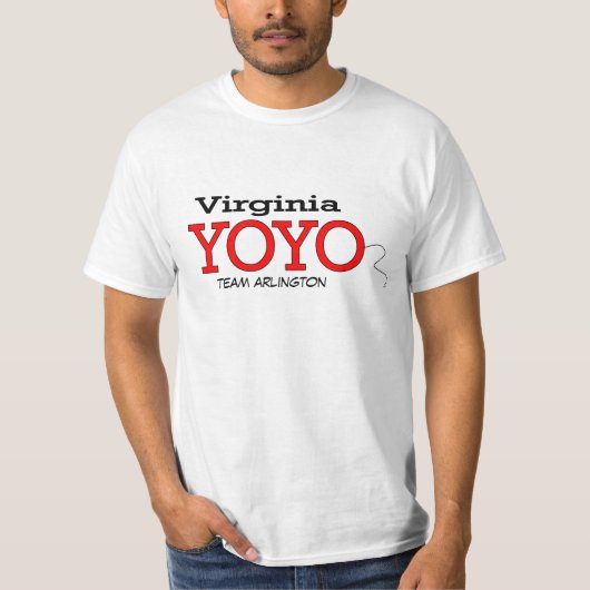 virginia yoyo team arlington t-shirt (Voorkant)