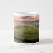 Virginia Zonsondergang Grote Koffiekop (Voorkant)
