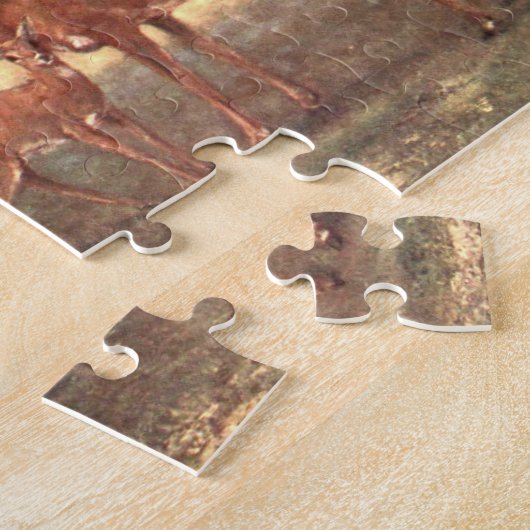 Virginiaanse Deer, ook bekend als White Tailed Dee Legpuzzel (Zijkant)