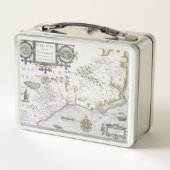 Virginiae Item et Floridae Americarum provinciarum (Achterkant)