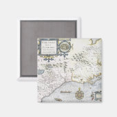 Virginiae Item et Floridae Americarum provinciarum Magneet (Voorkant / Achterkant)