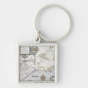 Virginiae Item et Floridae Americarum provinciarum Sleutelhanger