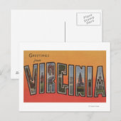 VirginiaLarge Letter ScenesVirginia 3 Briefkaart (Voorkant / Achterkant)
