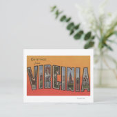 VirginiaLarge Letter ScenesVirginia 3 Briefkaart (Staand voorkant)