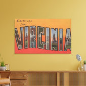 VirginiaLarge Letter ScenesVirginia 3 Canvas Afdruk (Insitu (Woonkamer))