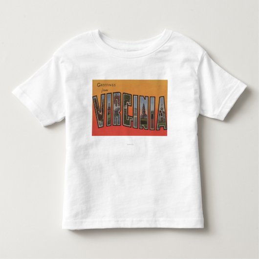 VirginiaLarge Letter ScenesVirginia 3 Kinder Shirts (Voorkant)