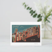 VirginiaLarge Letter ScenesVirginia 4 Briefkaart (Staand voorkant)