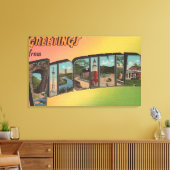 VirginiaLarge Letter ScenesVirginia 4 Canvas Afdruk (Insitu (Woonkamer))