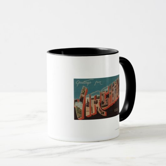 VirginiaLarge Letter ScenesVirginia 4 Mok (Voorkant rechts)