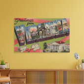 VirginiaLarge Letter ScenesVirginia 5 Canvas Afdruk (Insitu (Woonkamer))