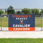 Virginia's nieuwste Cavalier Spandoek (Insitu)