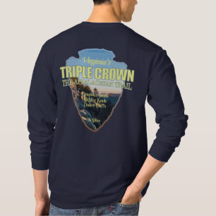 Virginia's Triple Crown (pijlpunt) T-shirt