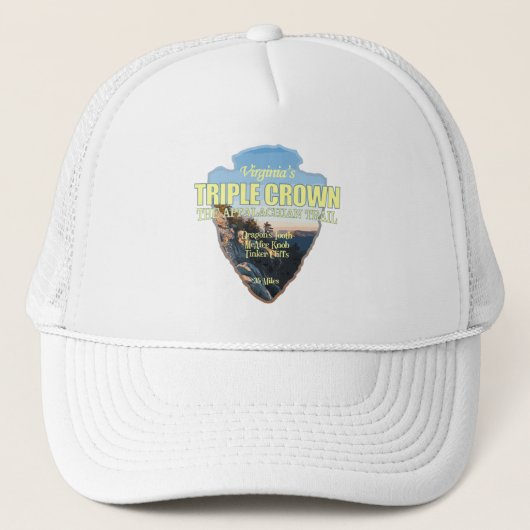 Virginia's Triple Crown (pijlpunt) Trucker Pet (Voorkant)