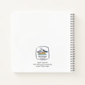 Virginia's Typewriter Notitieboek (Achterkant)