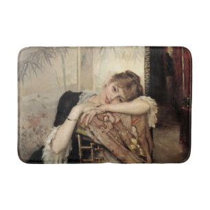 Virginie (De Parijse Vrouw) (door Albert Edelfelt) Badmat