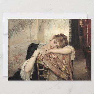 Virginie (De Parijse Vrouw) (door Albert Edelfelt) Kaart