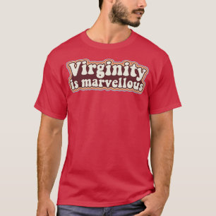 Virginity is een geweldige 'Virgin Retro Design Vi T-shirt