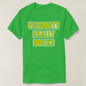 Virginity Rocks Virgin T-shirt (Design voorkant)