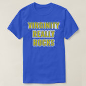 Virginity Rocks Virgin T-shirt (Design voorkant)