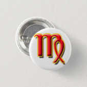 Virgo #1 Button (Voorkant /achterkant)