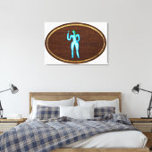 Virgo 2008 canvas afdruk (Insitu (Slaapkamer))