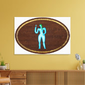 Virgo 2008 canvas afdruk (Insitu (Woonkamer))