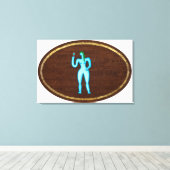 Virgo 2008 canvas afdruk (Insitu (Houten vloer))