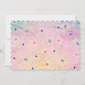 Virgo (23 augustus - 22 september) Birthday Kaart (Achterkant)