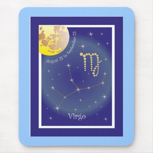 Virgo 23 augustus tot 23 september Mauspad Muismat (Voorkant)