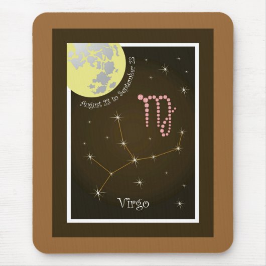 Virgo 23 augustus tot 23 september Mauspad Muismat (Voorkant)