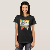 Virgo 90s Horoscope Zodiac Sign Astrology T-shirt (Voorkant volledig)