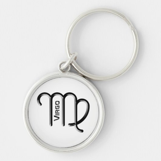 VIRGO, abstract ontwerp van het sterrenbeeld, Sleutelhanger (Voorkant)
