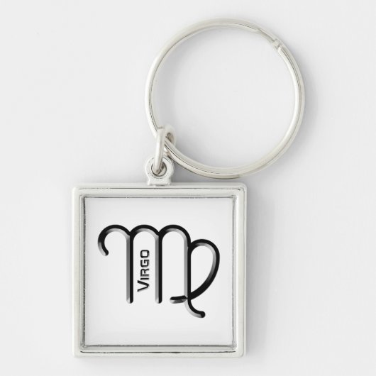 VIRGO, abstract ontwerp van het sterrenbeeld, Sleutelhanger (Voorkant)