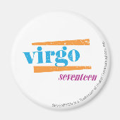 Virgo Aqua Magneet (Voorkant)
