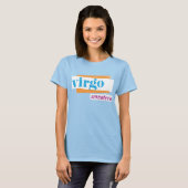 Virgo Aqua T-shirt (Voorkant volledig)