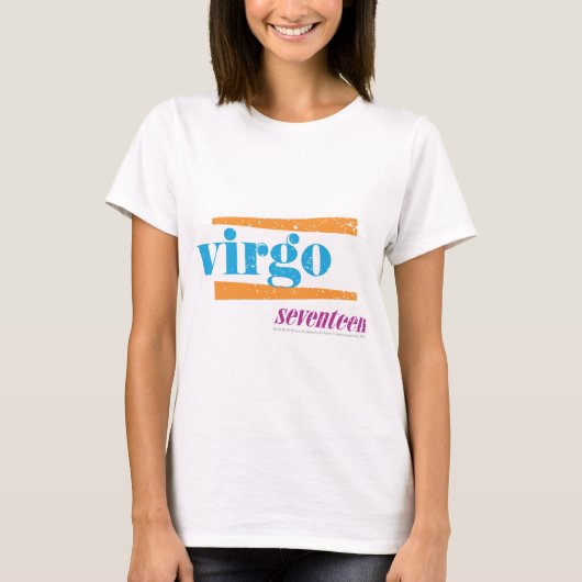 Virgo Aqua T-shirt (Voorkant)