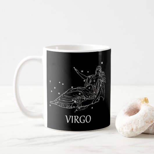 Virgo Astrology Constellation and Traits Black Mok (Met donut)