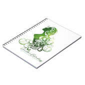 Virgo Astrology-notebook Notitieboek (Linkerzijde)