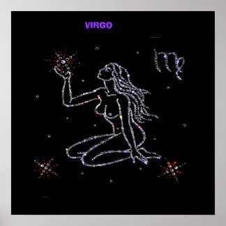 Virgo Astrology Poster